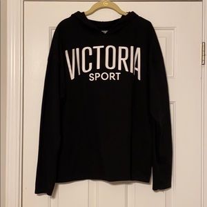 Victoria’s Secret black lightweight hoodie